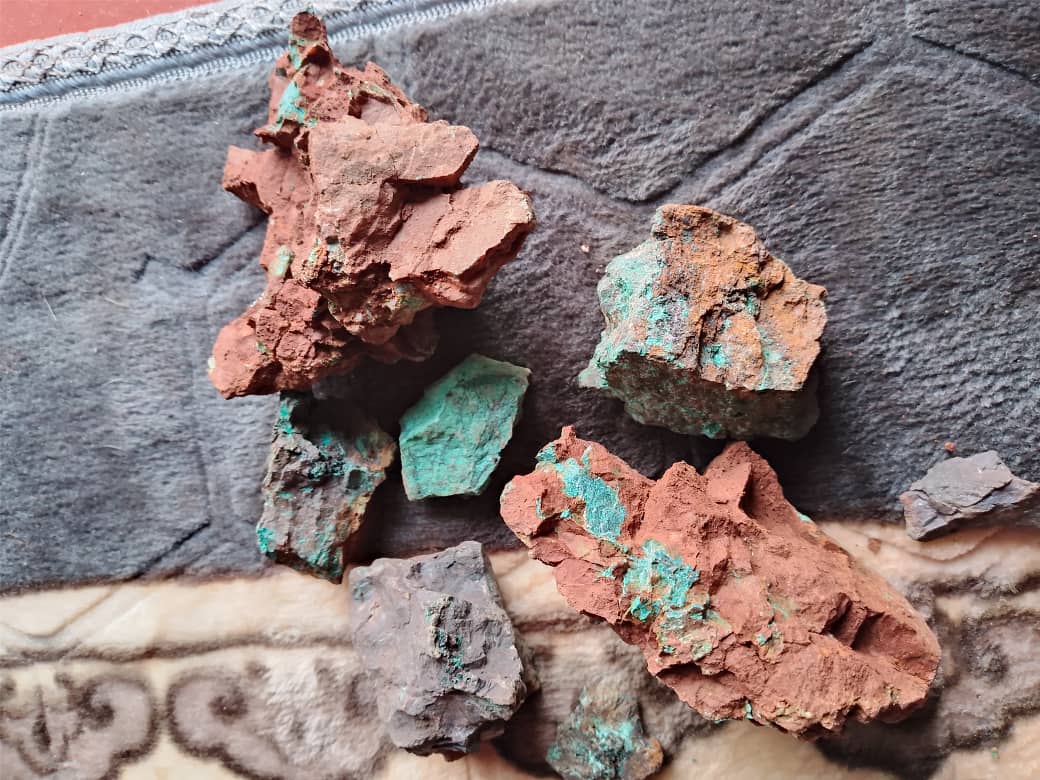 Copper cluster formation